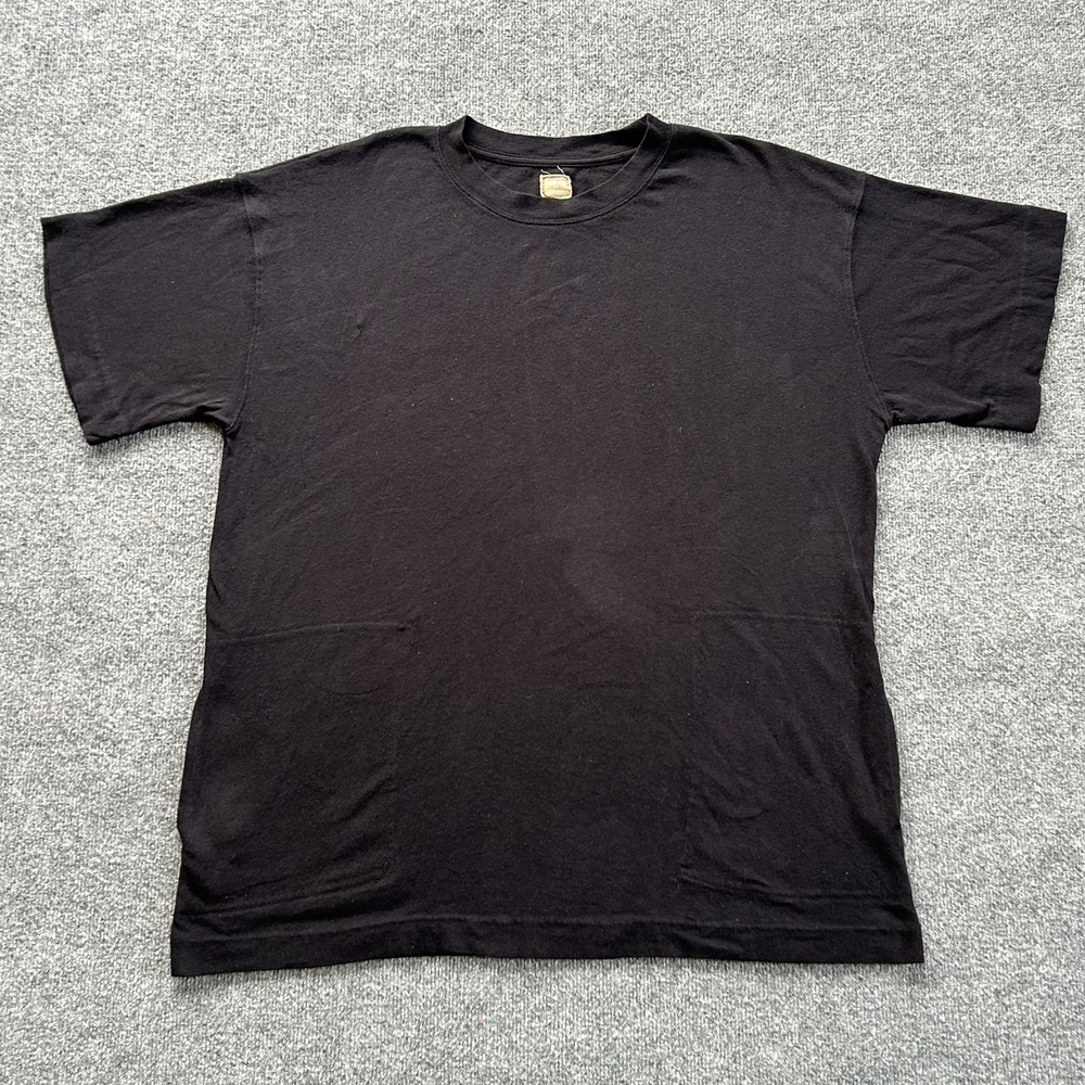 Fresh Produce Womens Black Tunic Top‎ Oversized Pockets Cotton Small